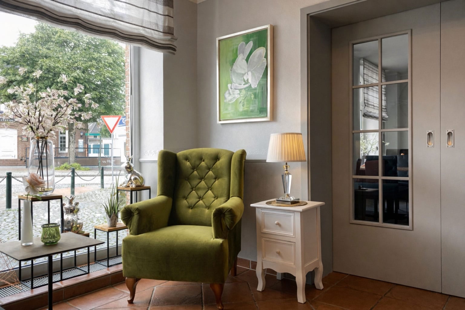 Gemütliche Lobby mit einladender Sitzecke